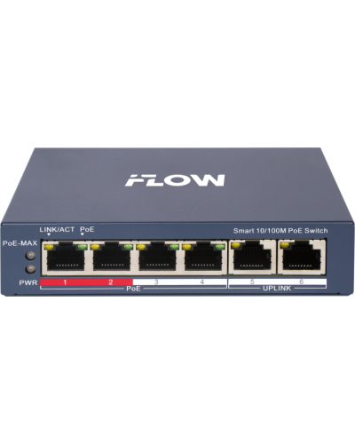 Коммутатор с PoE iFlow F-SW-EM206POE-VM в Балашихе Коммутаторы Pintop.ru