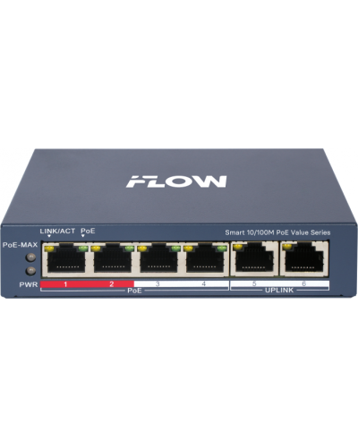 Коммутатор с PoE iFlow F-SW-EM206POE-VM/L в Балашихе Коммутаторы Pintop.ru
