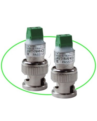 Комплект пассивных приемопередатчиков ИНФОТЕХ AVT-Nano Passive XL в Балашихе Видеоусилители, Модуляторы, Делители Pintop.ru