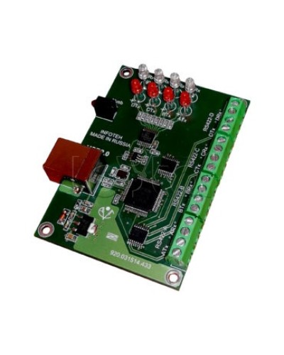 Конвертер USB/RS-422 ИНФОТЕХ AVT-USB/4RS422 в Балашихе Дополнительное оборудование для ОПС Pintop.ru