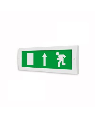 Табло М-12 «Направление к выходу прямо» Е11 (ИП Раченков) в Балашихе Оповещатели Pintop.ru