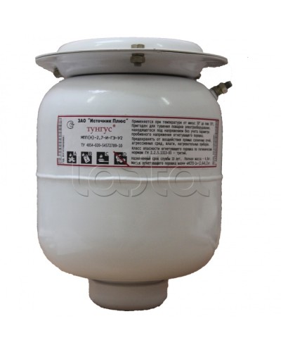 Модуль порошкового пожаротушения термостойкого исполнения Источник-плюс Тунгус-МПП(Н-Т1)-2,7(н)-И-ГЭ-У2 в Балашихе Модули порошковые Pintop.ru