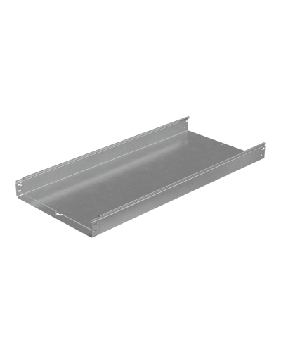 Лоток неперфорированный 80х500х1,2 L2000 мм Быстрый монтаж ПЛЮС HD85 КМ-профиль (LNplus80-500-1.2-2000 HD85) в Балашихе Кабельные лотки Pintop.ru