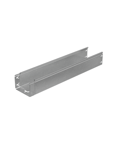 Лоток неперфорированный 100х150х1,0 L2500 мм Быстрый монтаж ПЛЮС HD КМ-Профиль (LNplus100-150-1.0-2500 HD) в Балашихе Кабельные лотки Pintop.ru