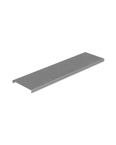 Крышка лотка 150х0,8 L3000 мм ПЛЮС HD КМ-Профиль (KLplus150-0.8-3000 HD) в Балашихе Аксессуары для лотков Pintop.ru