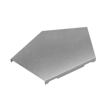 Крышка горизонтального угла 45 гр. 100 мм "ПЛЮС" HD85 КМ-профиль (KGLplus45-100 HD85)