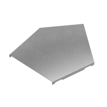 Крышка горизонтального угла 45 гр. 150 мм "ПЛЮС" КМ-Профиль (KGLplus45-150)