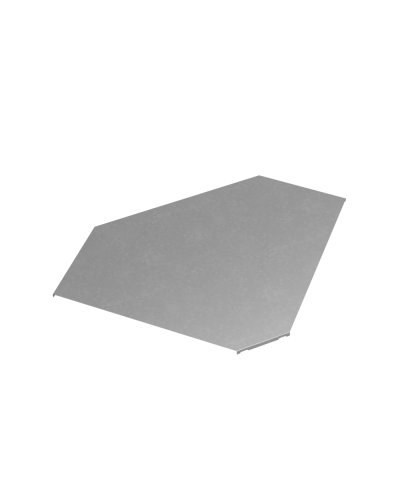 Крышка горизонтального угла 90 гр. 500 мм ПЛЮС КМ-Профиль (KGLplus90-500) в Балашихе Аксессуары для лотков Pintop.ru