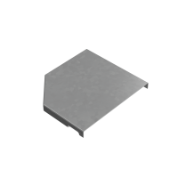 Крышка переходника правого 100-150 мм "ПЛЮС" КМ-Профиль (KPDplus100-150-R)