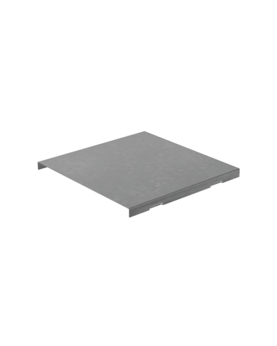 Крышка на угол внешний вертикальный 50х200 мм с разворотом трассы на 180 гр. ПЛЮС HD85 КМ-профиль (KVLTDplus90-50-200 HD85) в Балашихе Аксессуары для лотков Pintop.ru