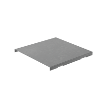 Крышка на угол внешний вертикальный 80х400 мм с разворотом трассы на 180 гр. "ПЛЮС" HD КМ-Профиль (KVLTDplus90-80-400 HD)