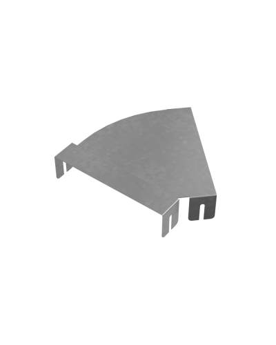 Крышка горизонтально-изменяемого угла 0-45 гр. 500 мм ПЛЮС КМ-Профиль (KIGLplus500) в Балашихе Аксессуары для лотков Pintop.ru