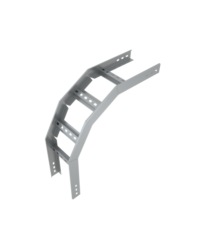 Угол лестничный вертикальный внешний 90 гр. 50х600х1,2 мм HD85 КМ-профиль (LVL90-50-600-1.2 HD85) в Балашихе Аксессуары для лотков Pintop.ru