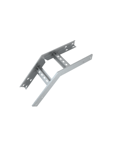 Угол лестничный вертикальный внешний 45 гр. 100х300х1,2 мм Быстрый монтаж HD КМ-Профиль (LVLS45-100-300-1.2 HD) в Балашихе Аксессуары для лотков Pintop.ru