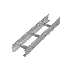 Лоток лестничный 100х100х1,5 L6000 мм HD85 N КМ-профиль (LL100-100-1.5-6000 HD85 N)