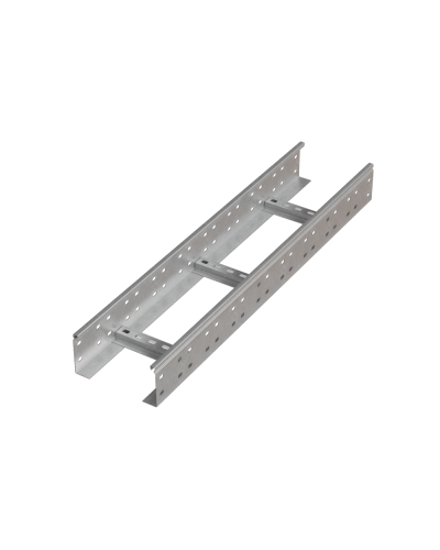 Лоток лестничный 100х100х1,2 L2000 мм INOX304 N КМ-Профиль (LL100-100-1.2-2000 INOX304 N) в Балашихе Кабельные лотки Pintop.ru