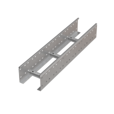 Лоток лестничный 150х400х1,2 L2500 мм HD85 N КМ-профиль (LL150-400-1.2-2500 HD85 N)