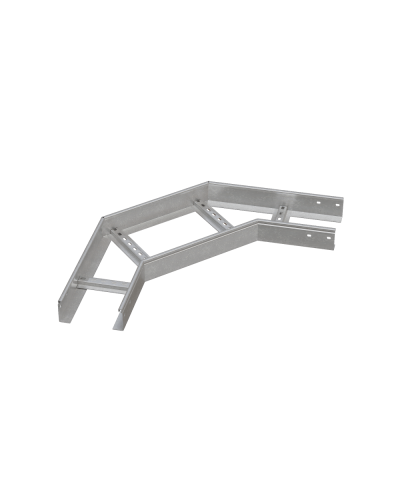 Угол лестничный горизонтальный 90 гр. 80х500х1,5 мм INOX304 N КМ-Профиль (LGL90-80-500-1.5 INOX304 N) в Балашихе Аксессуары для лотков Pintop.ru