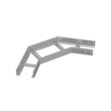 Угол лестничный горизонтальный 90 гр. 80х400х1,2 мм N КМ-профиль (LGL90-80-400-1.2 N)