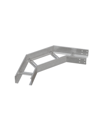 Угол лестничный горизонтальный 90 гр. 100х200х1,5 мм INOX304 N КМ-Профиль (LGL90-100-200-1.5 INOX304 N) в Балашихе Аксессуары для лотков Pintop.ru