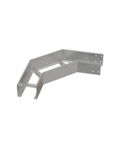 Угол лестничный горизонтальный 90 гр. 150х200х1,2 мм HD85 N КМ-профиль (LGL90-150-200-1.2 HD85 N) в Балашихе Аксессуары для лотков Pintop.ru