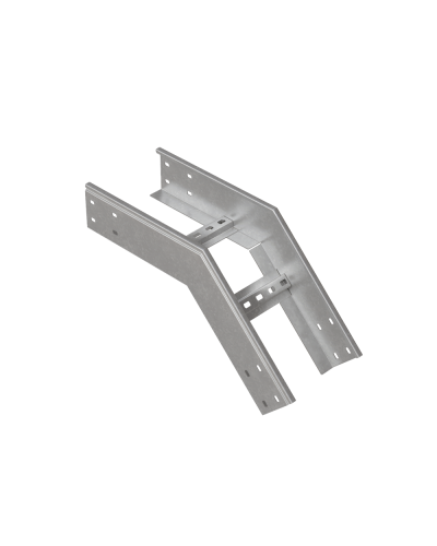 Угол лестничный вертикальный внешний 45 гр. 100х300х1,5 мм HD N КМ-профиль (LVL45-100-300-1.5 HD N) в Балашихе Аксессуары для лотков Pintop.ru