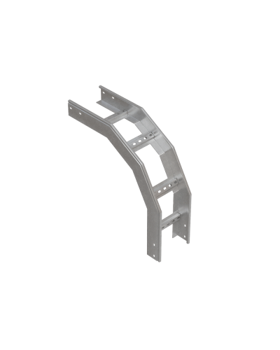 Угол лестничный вертикальный внешний 90 гр. 80х400х1,2 мм HD85 N КМ-профиль (LVL90-80-400-1.2 HD85 N) в Балашихе Аксессуары для лотков Pintop.ru