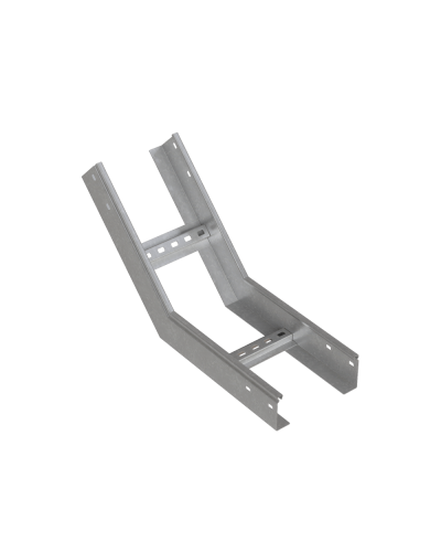 Угол лестничный вертикальный внутренний 45 гр. 80х500х1,2 мм HD85 N КМ-профиль (LNL45-80-500-1.2 HD85 N) в Балашихе Аксессуары для лотков Pintop.ru