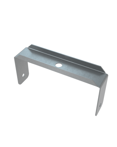 Скоба для подвеса на шпильке 150 мм INOX304 КМ-Профиль (SPS150 INOX304) в Балашихе Держатели, клипсы, скобы Pintop.ru