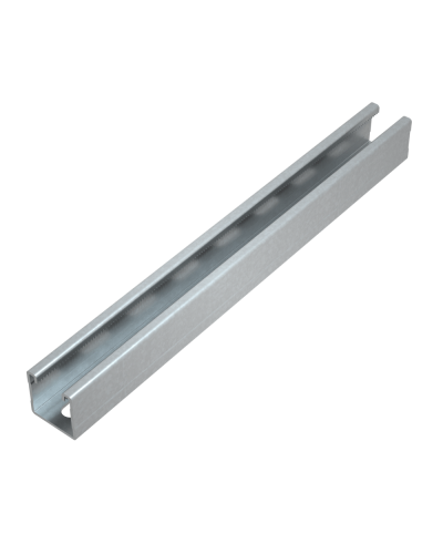 Страт-профиль 41х41 L1700 мм s:1,5 КМ-Профиль (STP41-41-1700) в Балашихе Аксессуары для лотков Pintop.ru