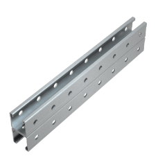 Страт-профиль двойной 41х41 L2200 мм s:1,5 (тройная перфорация) HD85 КМ-профиль (2STP41-41-2200 3P HD85)