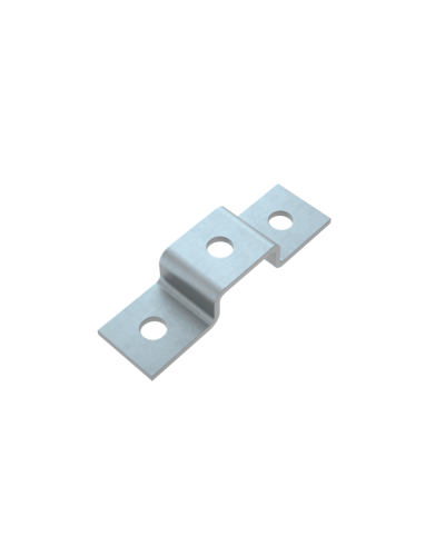 Прямоугольная скоба для страт-профиля 41х21 мм HD КМ-Профиль (PS41-21 HD) в Балашихе Держатели, клипсы, скобы Pintop.ru