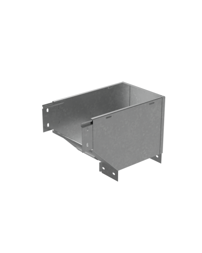 Угол вертикальный внешний R 100х200 мм с разворотом трассы на 90 гр. ПЛЮС HD КМ-Профиль (VLPDplus90-100-200-R HD) в Балашихе Аксессуары для лотков Pintop.ru