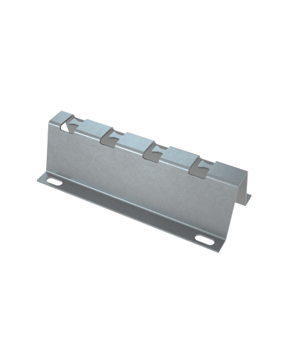 Универсальная скоба безвинтовая 100 мм INOX304 КМ-Профиль (USBV100 INOX304) в Балашихе Держатели, клипсы, скобы Pintop.ru