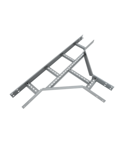 Т-отвод лестничный 80х400х1,2 мм Быстрый монтаж HD КМ-Профиль (LTDS80-400-1.2 HD) в Балашихе Аксессуары для лотков Pintop.ru
