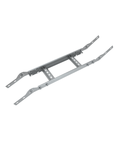 Вертикальный шарнирный угол 100х100х1,5 мм Быстрый монтаж HD85 КМ-профиль (LSHLS100-100-1.5 HD85) в Балашихе Аксессуары для лотков Pintop.ru