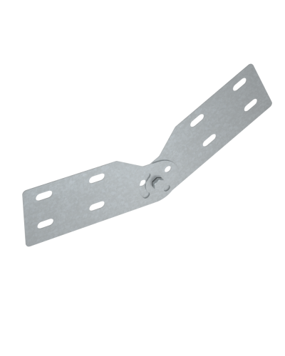 Шарнирный соединитель лестничного лотка 100 мм Быстрый монтаж HD КМ-Профиль (LSHS3 HD) в Балашихе Аксессуары для лотков Pintop.ru