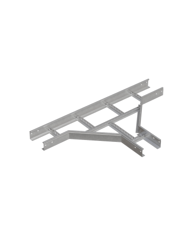 Т-отвод лестничный 80х400х1,5 мм HD N КМ-профиль (LTD80-400-1.5 HD N) в Балашихе Аксессуары для лотков Pintop.ru