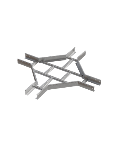 Х-разветвитель лестничный 80х150х1,5 мм INOX304 N КМ-Профиль (LXD80-150-1.5 INOX304 N) в Балашихе Аксессуары для лотков Pintop.ru