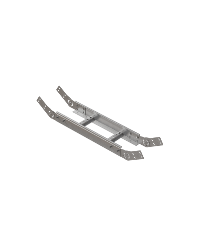 Вертикальный шарнирный угол 80х100х1,2 мм N КМ-профиль (LSHL80-100-1.2 N) в Балашихе Аксессуары для лотков Pintop.ru