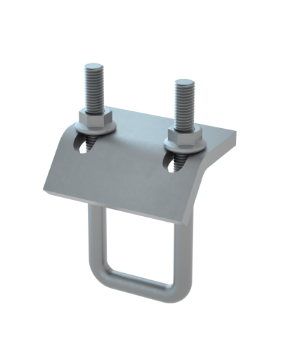 Зажим балочный усиленный 41 21-42 М8 КМ-Профиль (ZBU41 21-42 M8) в Балашихе Крепеж Pintop.ru