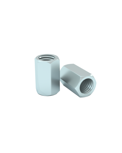 Гайка соединительная М10 DIN 6334 (упак. 30 шт) КМ-Профиль (MS10) в Балашихе Крепеж Pintop.ru