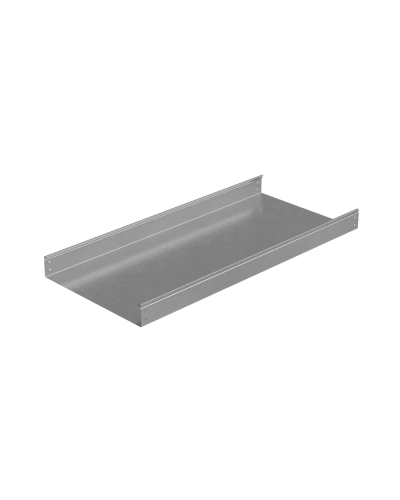 Лоток неперфорированный 80х500х1,0 L3000 мм Стандарт ПЛЮС INOX304 КМ-Профиль (LNEplus80-500-1.0-3000 INOX304) в Балашихе Кабельные лотки Pintop.ru