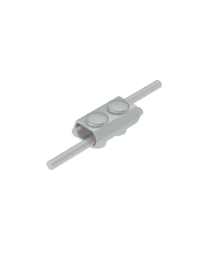 Параллельный соединитель прутка Ø 5-8 мм INOX304 КМ-Профиль (PS-D5-8 INOX304) в Балашихе Монтажные материалы Pintop.ru