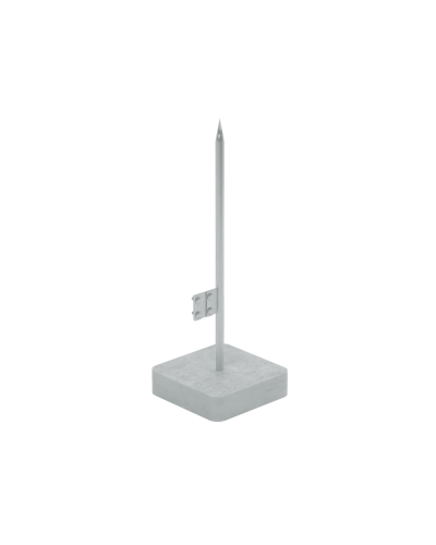 Вольностоящая молниеприемная мачта цельная H4 м HD КМ-Профиль (VMC-H4 HD) в Балашихе Монтажные материалы Pintop.ru