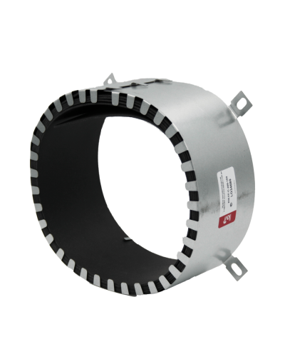 Муфта противопожарная FIREFORT CLUTCH M200 L100 мм КМ-Профиль (KM-FF-C-200-100) в Балашихе Повороты, муфты, тройники Pintop.ru