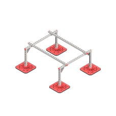 Опорная конструкция для установки оборудования TECHNORAPTOR FOOT 1000х1200 HD КМ-профиль (KM-TR-F-SSEI-1000-1200 HD)