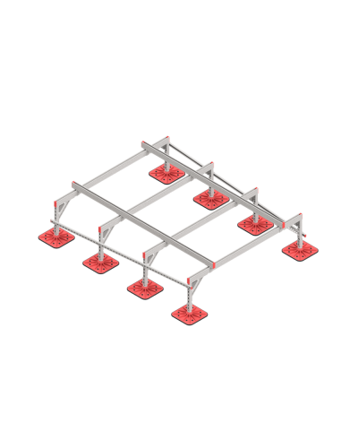 Опорная конструкция для установки оборудования TECHNORAPTOR FOOT 2000х2500 HD КМ-профиль (KM-TR-F-SSEI-2000-2500 HD) в Балашихе Системы видеонаблюдения Pintop.ru