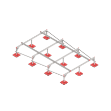 Опорная конструкция для установки оборудования TECHNORAPTOR FOOT 2500х4000 HD КМ-профиль (KM-TR-F-SSEI-2500-4000 HD)