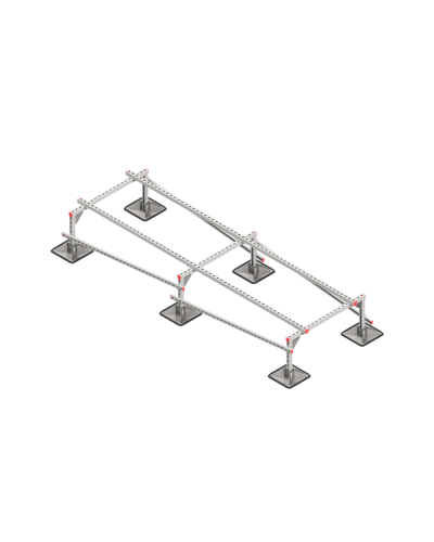 Опорная конструкция для установки оборудования TECHNORAPTOR STEELFOOT 1000х3000 HD КМ-профиль (KM-TR-STF-SSEI-1000-3000 HD) в Балашихе Системы видеонаблюдения Pintop.ru